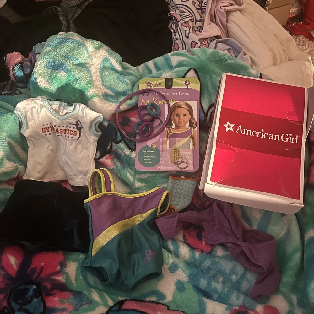 American girl McKenna practice wardrobe outfit